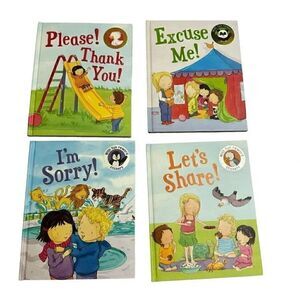 Please  Thank You   Book of Manners Hardcover Set of 4 Books